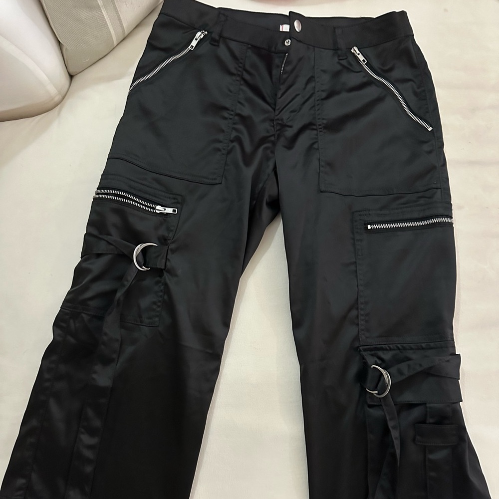 BDG Satin Cargo Pants